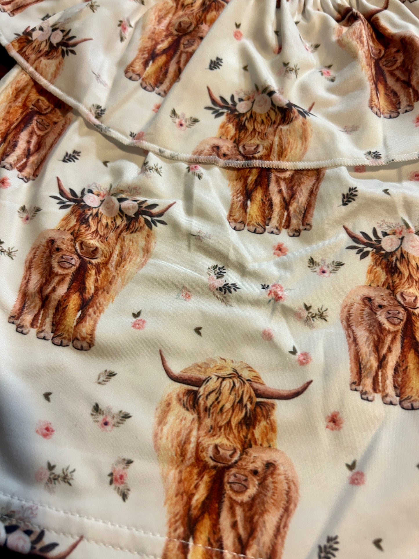 Highland cow top