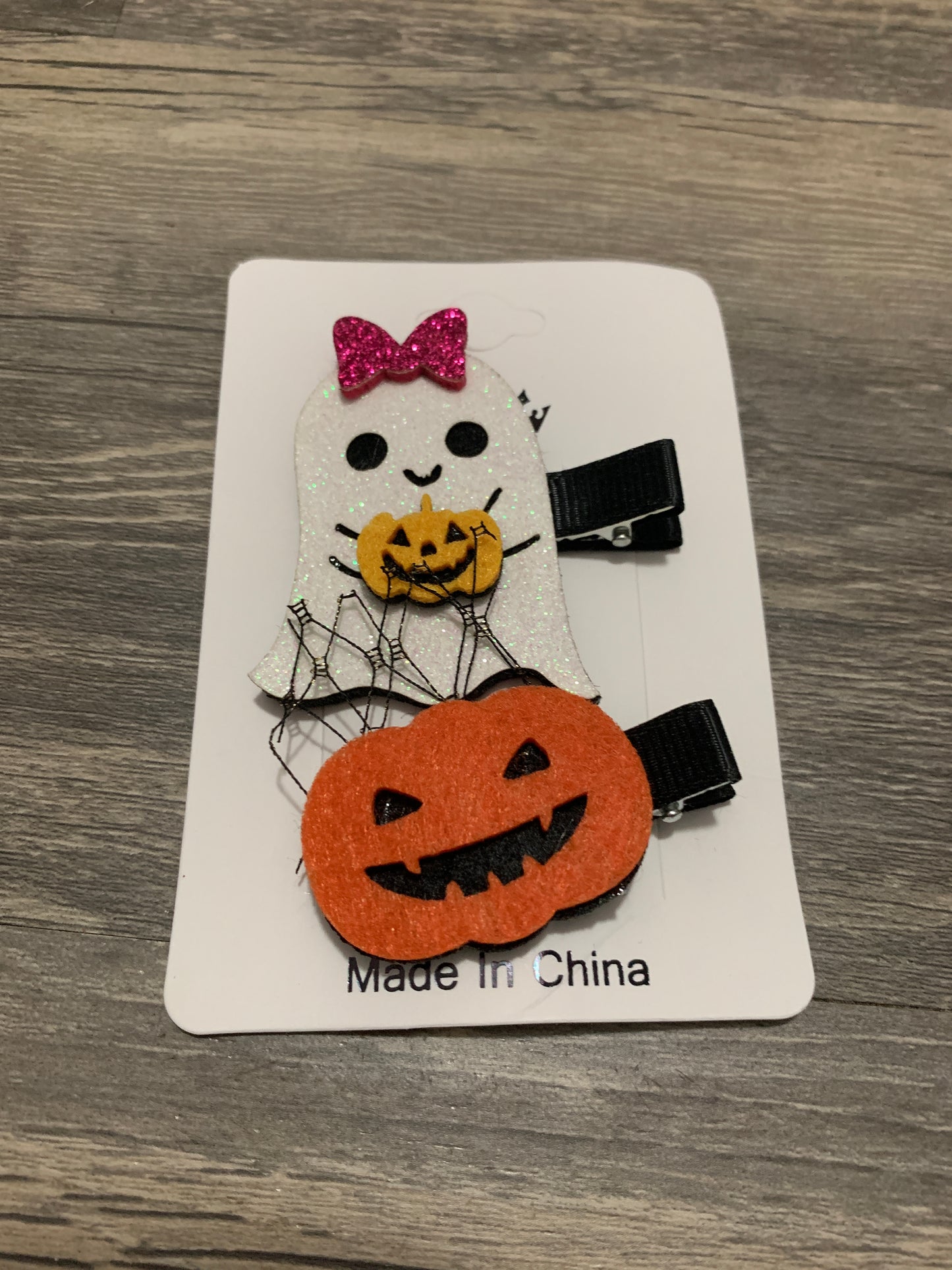 Halloween hair clips