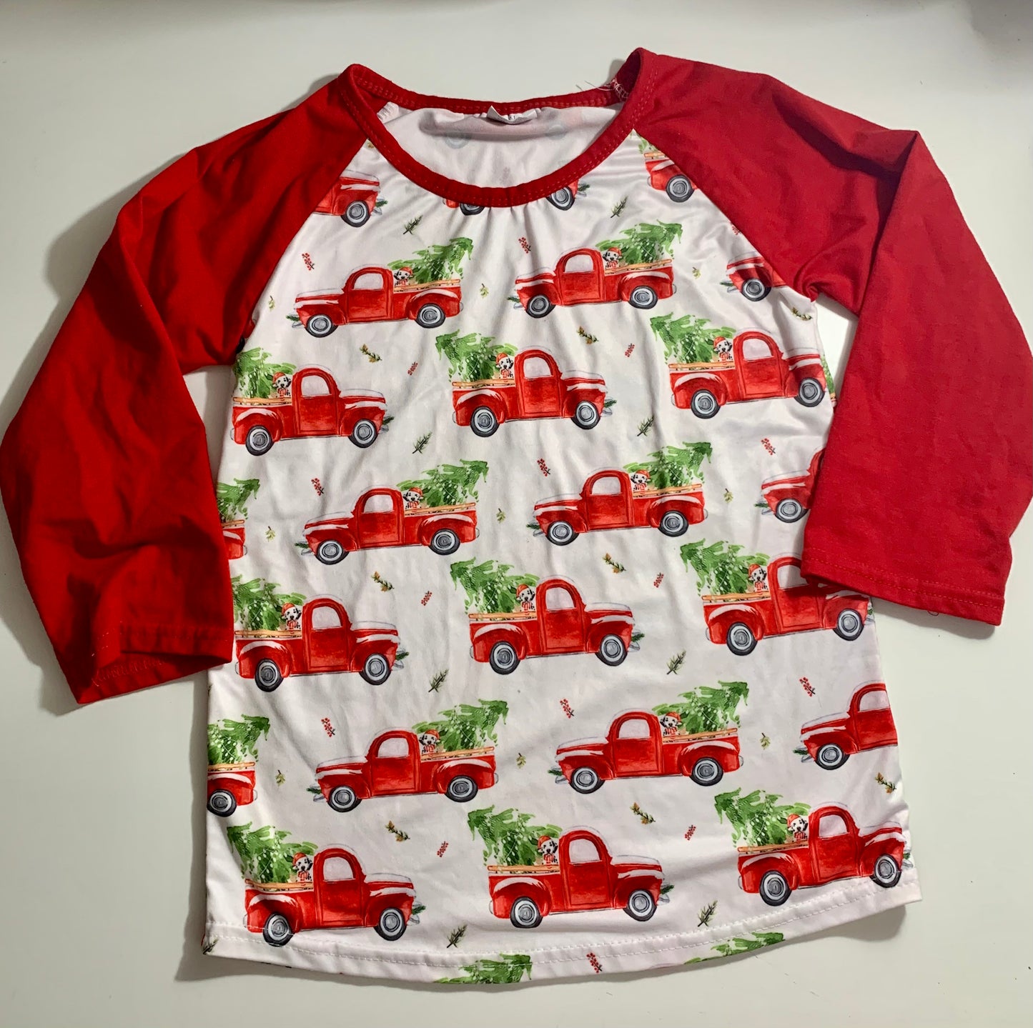 Christmas truck top