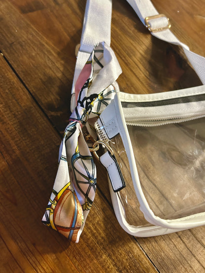 Clear crossbody bag